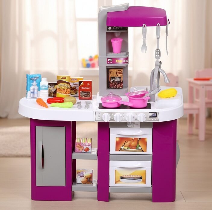 Bērnu rotaļu virtuve 72.5x61x33 cm